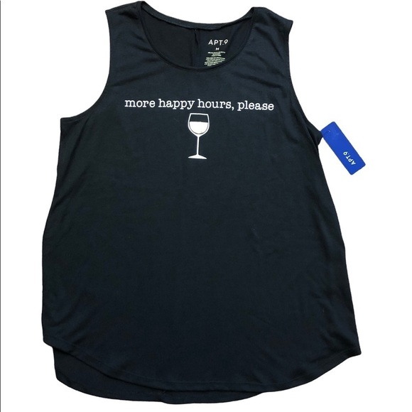More Happy Hours Tank NWT - Picture 1 of 7